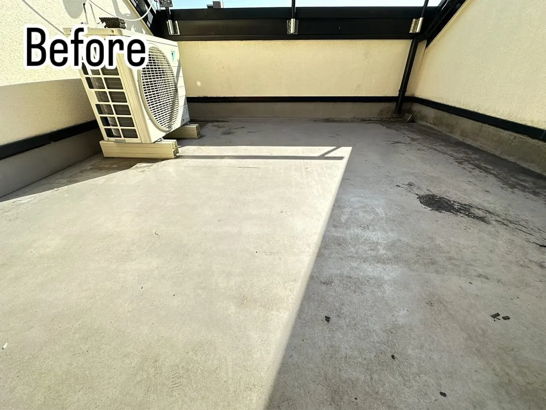 防水工事+防滑シートをする事で得られるメリットをご紹介します...