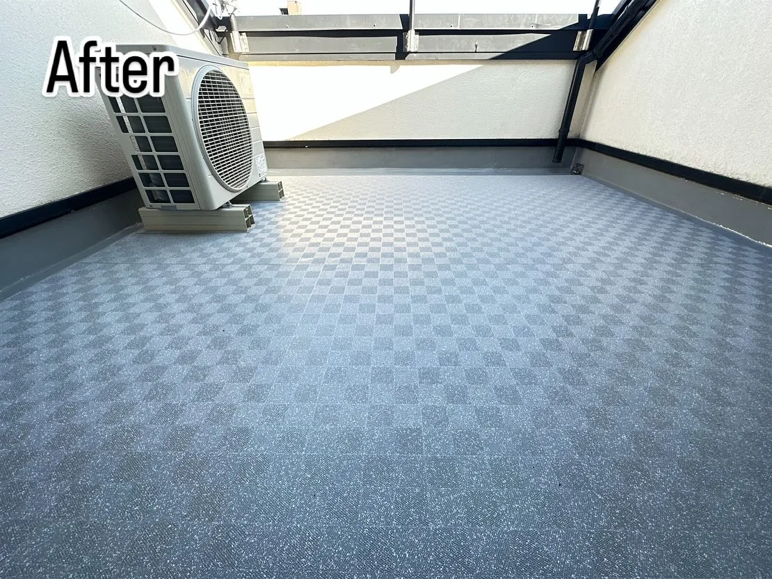 防水工事+防滑シートをする事で得られるメリットをご紹介します...