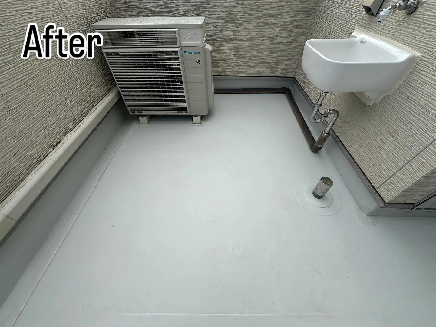 尼崎市で戸建てベランダ防水の御用命頂きました👷♂️